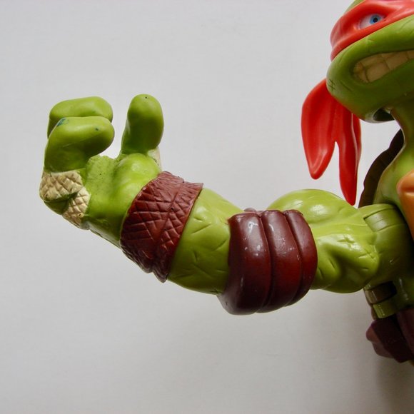 Michelangelo Teenage Mutant Ninja Turtle TMNT 10" Action Figure 2012 Playmates - Picture 9 of 16